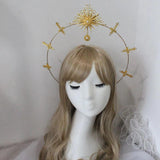 Crystal Sun Goddess Tiara Headband DIY Material