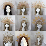 Crystal Sun Goddess Tiara Headband DIY Material