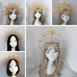 Crystal Sun Goddess Tiara Headband DIY Material