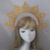 Crystal Sun Goddess Tiara Headband DIY Material