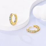925 Sterling Silver Rose Heart Star Moon Earrings