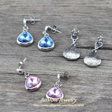Anslow Crystal Stud Earring for Lady Female Gift