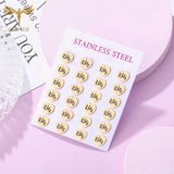 Romantic Heart Earrings Set Stainless Steel Small Stud Accessory