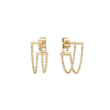 Colorful Zircon Earring Set 925 Silver Cartilage Stud Piercing