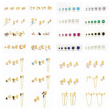 925 Sterling Silver CZ Earings Set for Women, Mom Gift