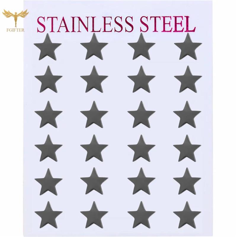 Romantic Star Stud Earrings Women's Jewelry Lover Earring Set