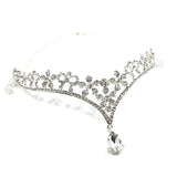 Princess Rhinestone Crystal Head Crown Tiara