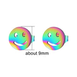 Lovely Smile Earrings Stainless Steel Set of 12 Pairs