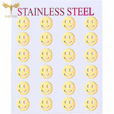 Lovely Smile Earrings Stainless Steel Set of 12 Pairs