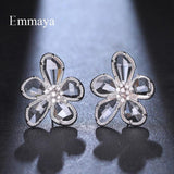 Star CZ Irregular Shape Earring for Women