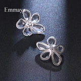 Star CZ Irregular Shape Earring for Women