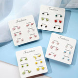 Ceramic Earrings Set for Women Everyday Wear Jewelry #T2