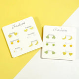 Ceramic Earrings Set for Women Everyday Wear Jewelry #T2