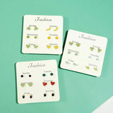 Ceramic Earrings Set for Women Everyday Wear Jewelry #T2