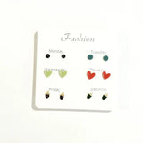 Ceramic Earrings Set for Women Everyday Wear Jewelry #T2