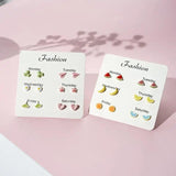 Ceramic Earrings Set for Women