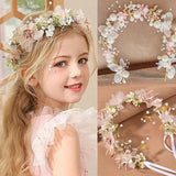Romantic Pearl Bridal Headband Wedding Headband