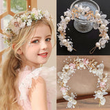 Romantic Pearl Bridal Headband Wedding Headband