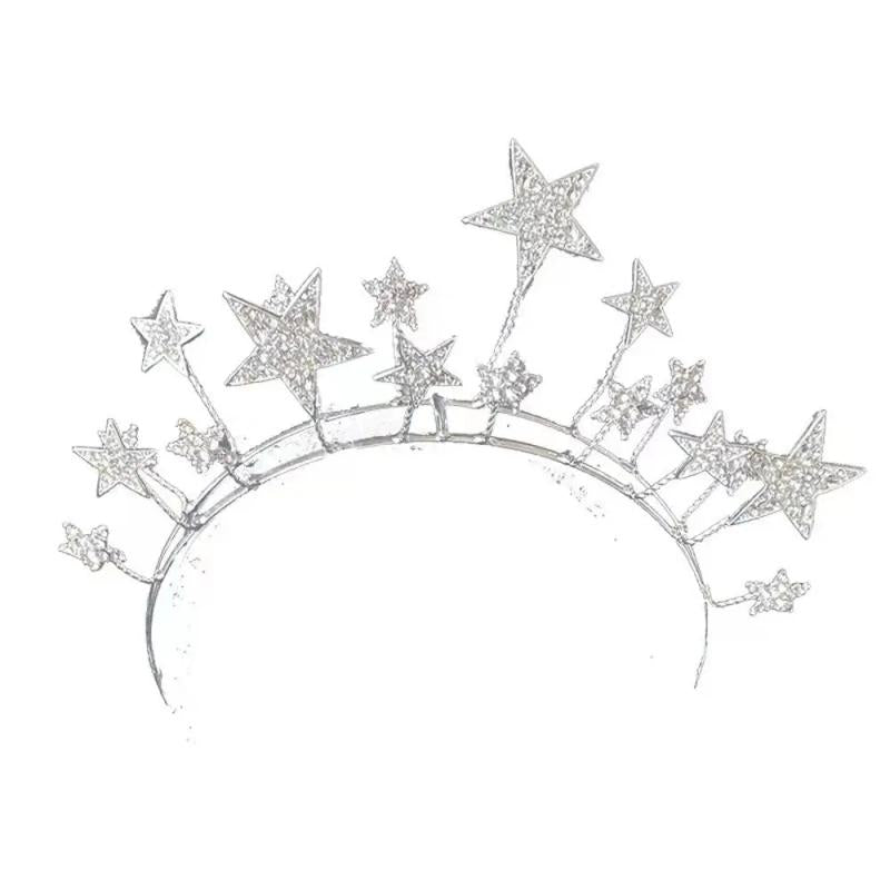 Crystal Bridal Hair Tiara Wedding Hair Accessories Rhinestone Hairband