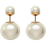 French Pearl Earrings for Women, Versatile and High-End