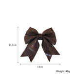 Bowknot Crystal Hairpins Rhinestones Hair Accessories Wedding Jewelry