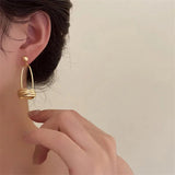 Metal Pendant Earrings European American Style Stud Earrings