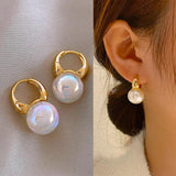 Drop Earrings For Women Trendy Pearl Geometric Tassel Jewelry