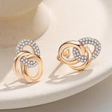 Multi-Hoop English Earrings 585 Rose Jewelry