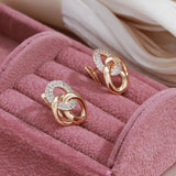 Multi-Hoop English Earrings 585 Rose Jewelry