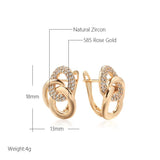 Multi-Hoop English Earrings 585 Rose Jewelry