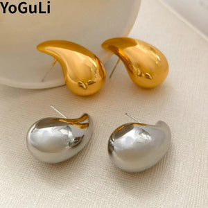 925 Silver Teardrop Earrings For Women Party Celebration