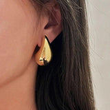 925 Silver Teardrop Earrings For Women Party Celebration