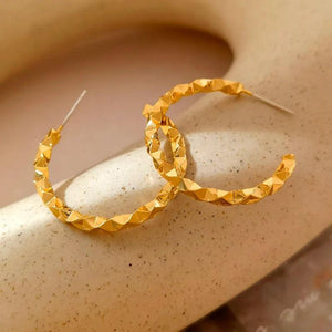 925 Silver European Hoop Earrings For Women Party