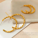 925 Silver European Hoop Earrings For Women Party