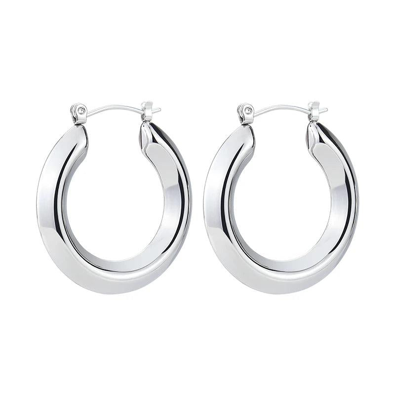 Big Hoop Earrings Set for Women Vintage Jewelry Gift