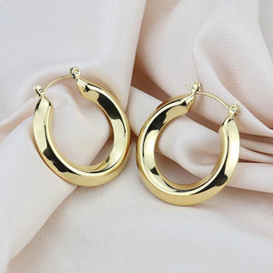 Big Hoop Earrings Set for Women Vintage Jewelry Gift