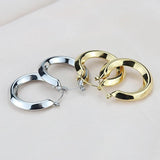 Big Hoop Earrings Set for Women Vintage Jewelry Gift