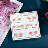 Cartoon Ceramic Earring Set For Women Girl #XN400