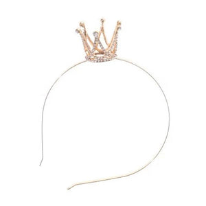 Small Little Girl Crown Hair Accessories Baby Birthday Tiara Hair Jewelry