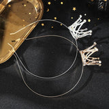 Small Little Girl Crown Hair Accessories Baby Birthday Tiara Hair Jewelry