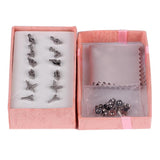 Tower Wings Shape Earrings Set Stainless Steel