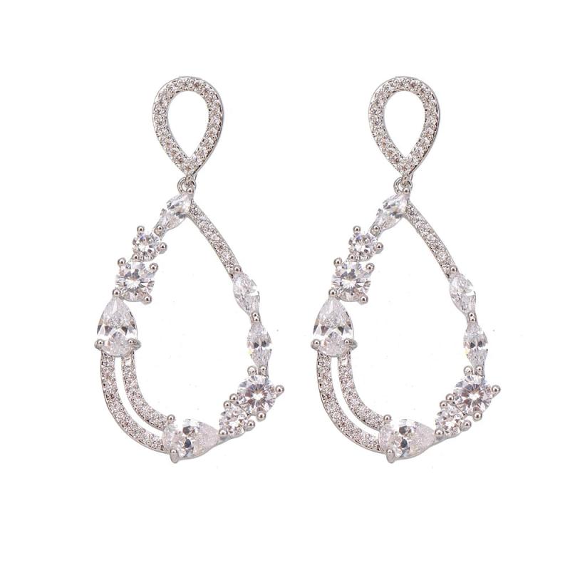 Arrival Classic Waterdrop Earring Female Party Decoration Hollow Out Style