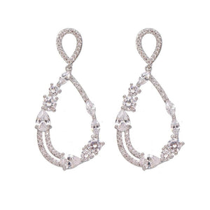Arrival Classic Waterdrop Earring Female Party Decoration Hollow Out Style