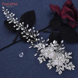 Alloy Flower Wedding Headband Bridal Hair Accessories Rhinestone Headpiece