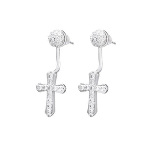Zirconia Earring Bridal Wedding Party Ornament Female Noble Jewelry
