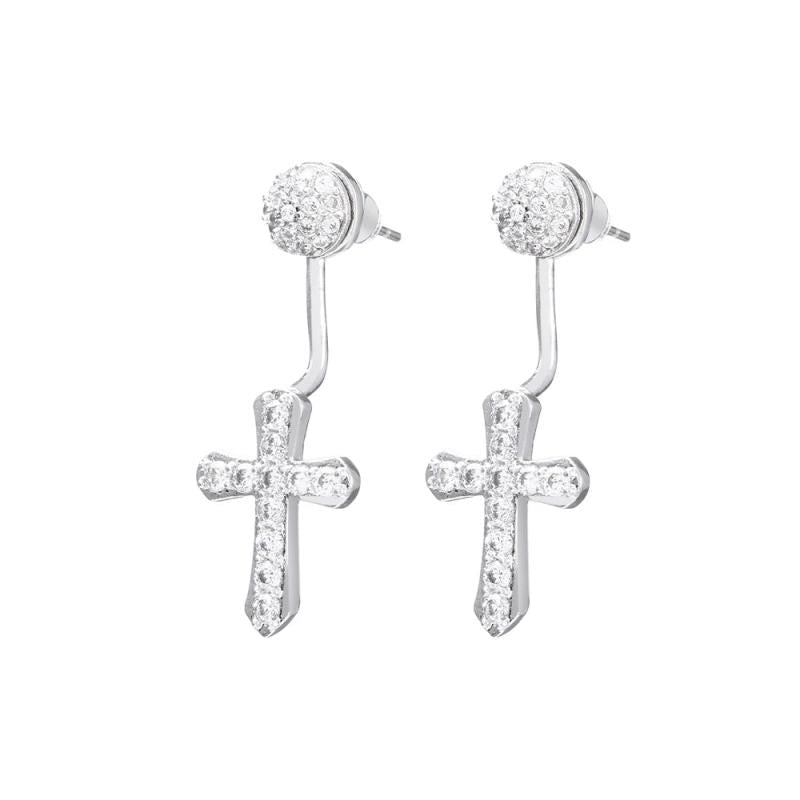Zirconia Earring Bridal Wedding Party Ornament Female Noble Jewelry