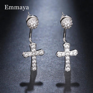 Zirconia Earring Bridal Wedding Party Ornament Female Noble Jewelry
