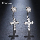 Zirconia Earring Bridal Wedding Party Ornament Female Noble Jewelry