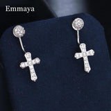 Zirconia Earring Bridal Wedding Party Ornament Female Noble Jewelry