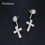 Zirconia Earring Bridal Wedding Party Ornament Female Noble Jewelry